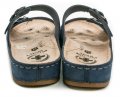 Medi Line S182-002 navy dámské zdravotní pantofle | ARNO.cz - obuv s tradicí