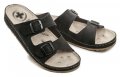 Medi Line S183-002 černé pánské zdravotní pantofle | ARNO.cz - obuv s tradicí