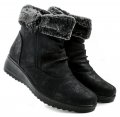 Scandi 262-0089-A1 černé dámské zimní boty | ARNO.cz - obuv s tradicí