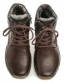 Mateos 874 hnědá pánská zimní obuv | ARNO.cz - obuv s tradicí