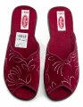 Rogallo 25421 vínové dámské papuče | ARNO.cz - obuv s tradicí