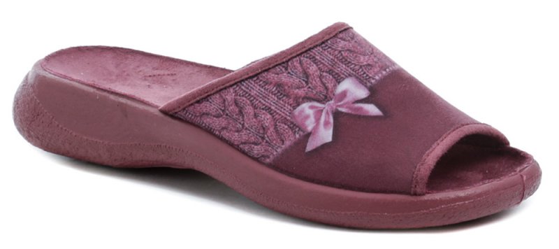Befado 442D192 vínové dámské papuče | ARNO.cz - obuv s tradicí