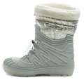 Top Lux 9523 šedo stříbrné dámské sněhule | ARNO.cz - obuv s tradicí