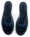 Pegres 1030 modré dámské papuče | ARNO.cz - obuv s tradicí