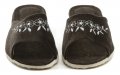 Pegres 1030 hnědé dámské papuče | ARNO.cz - obuv s tradicí