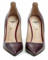 FENDI 816647-A0U6 Amarone Black Cherry dámské luxusní lodičky | ARNO.cz - obuv s tradicí