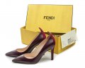 FENDI 816647-A0U6 Amarone Black Cherry dámské luxusní lodičky | ARNO.cz - obuv s tradicí