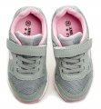 American Club ES29-21 šedo růžové dívčí tenisky | ARNO.cz - obuv s tradicí