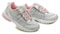 American Club ES25-21 stříbrné růžové dívčí tenisky | ARNO.cz - obuv s tradicí