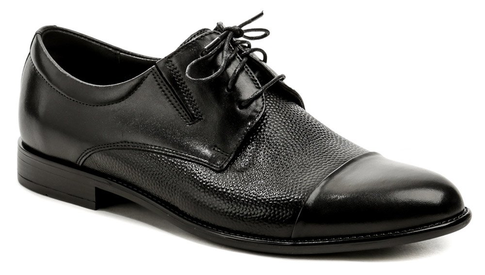Čierna pánská spoločenská obuv 