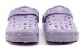 Axim 2K3804 fialové dětské nazouváky crocsy | ARNO.cz - obuv s tradicí