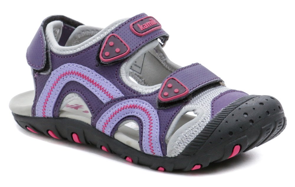KAMIK SEATURTLE fialové dětské sandály EUR 31