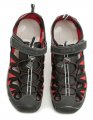 KAMIK ISLANDER černo červené sandály | ARNO.cz - obuv s tradicí