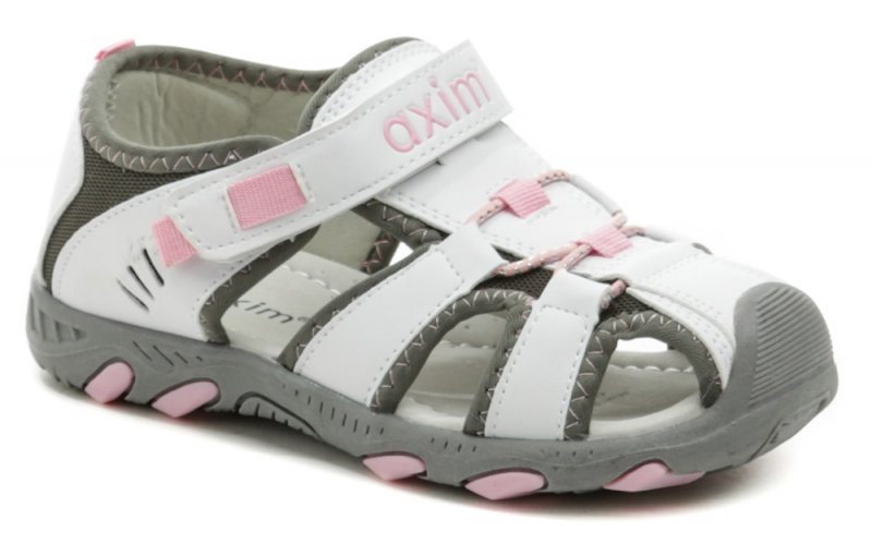 Axim 3S1116 bílé dětské sandály | ARNO.cz - obuv s tradicí