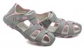 Axim 3S1116 šedo růžové dětské sandály | ARNO.cz - obuv s tradicí
