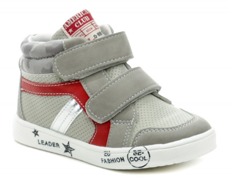 American Club GC14-21 šedé dětské boty | ARNO.cz - obuv s tradicí