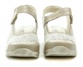 Axel AXCW148 béžová dámská obuv s volnou patou | ARNO.cz - obuv s tradicí