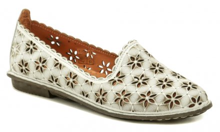 Dámská letní vycházková obuv, vyrobená z pravé přírodní kůže.