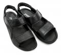 IMAC 702730 černé pánské sandály | ARNO.cz - obuv s tradicí