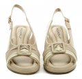 Piccadilly 408166-1 béžové dámské sandály na klínku | ARNO.cz - obuv s tradicí