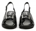 Piccadilly 458011-3 černé dámské sandály na klínku | ARNO.cz - obuv s tradicí