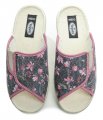 Rogallo 7101-018 šedo růžové dámské papuče | ARNO.cz - obuv s tradicí