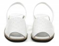 Lola Canales 834 bílé dámské sandály | ARNO.cz - obuv s tradicí