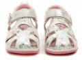 Sprox 524351 stříbrno růžové dívčí sandálky | ARNO.cz - obuv s tradicí