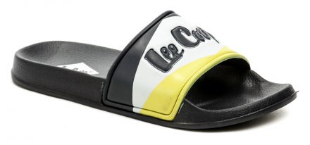 Letní rekreační nazouvací plážová obuv, vyrobená ze syntetického materiálu značky Lee Cooper.