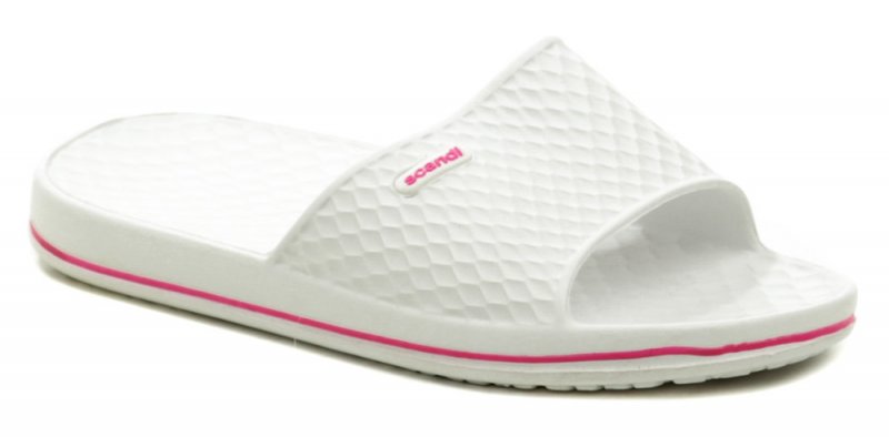 Scandi 280-0006-S1 bílé dámské plážovky | ARNO.cz - obuv s tradicí
