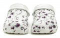 Slobby 59-0529-S1 bílo fialové nazouváky | ARNO.cz - obuv s tradicí
