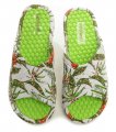 Scandi 280-0010-S1 bílo zelené dámské plážovky | ARNO.cz - obuv s tradicí