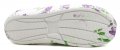 Scandi 280-0044-S1 bílo fialové dámské plážovky | ARNO.cz - obuv s tradicí