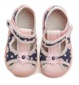 Vi-GGa-Mi růžové dětské plátěné sandálky MARYSIA | ARNO.cz - obuv s tradicí