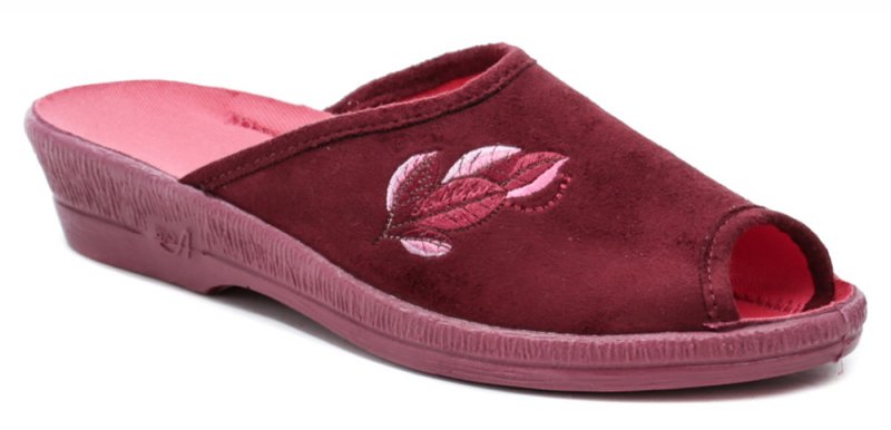 Befado 581D193 červené dámské papuče | ARNO.cz - obuv s tradicí