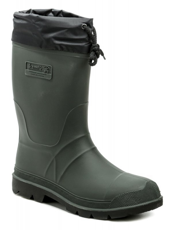 Kamik Forester khaki black zimní holínky | ARNO.cz - obuv s tradicí