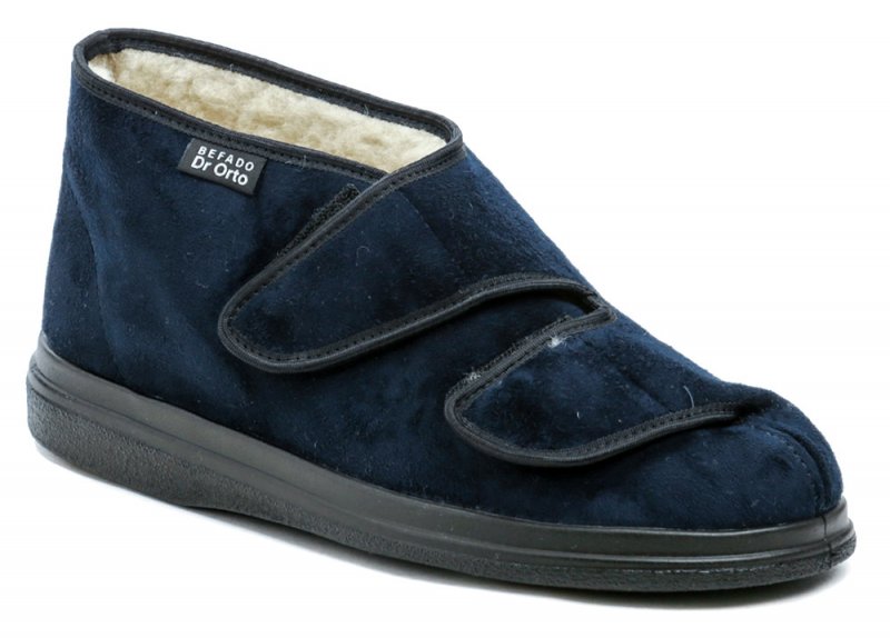 Dr. Orto 986D010 modré dámské zimní zdravotní boty | ARNO.cz - obuv s tradicí