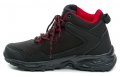 DK 1029 černo červené dámské outdoor boty | ARNO.cz - obuv s tradicí
