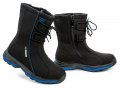 DK 1754 černo modré zimní boty | ARNO.cz - obuv s tradicí
