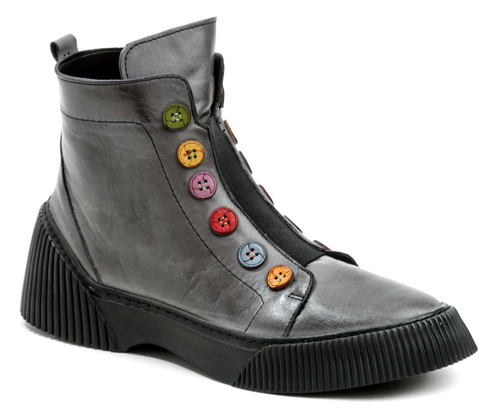 Karyoka 3100 šedé dámské zimní boty EUR 42