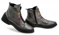Karyoka 3100 šedé dámské zimní boty | ARNO.cz - obuv s tradicí