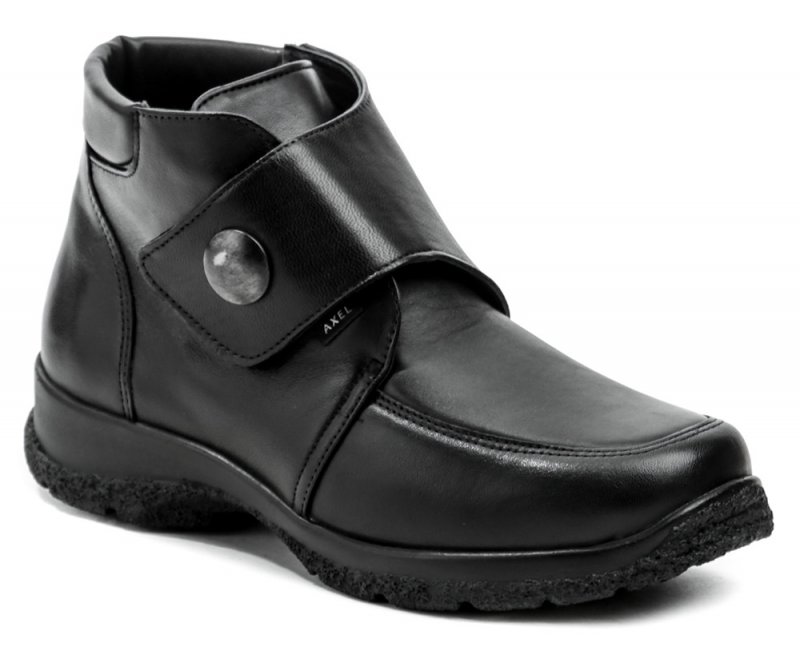 Axel AXCW165 černé dámské boty šíře H | ARNO.cz - obuv s tradicí