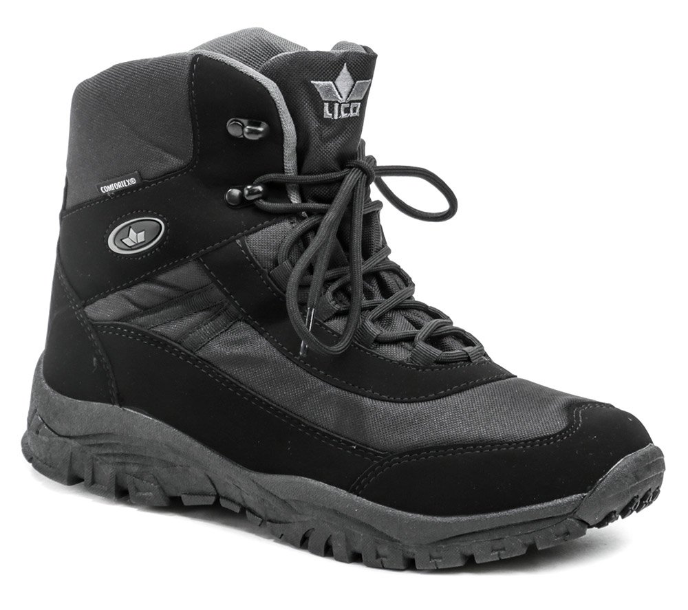 Lico 710187 Kenai černé pánské zimní boty EUR 46