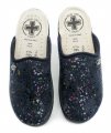 Medi Line 414 modré dámské zdravotní pantofle | ARNO.cz - obuv s tradicí