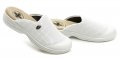 Medi Line 553 bílé dámské zdravotní pantofle | ARNO.cz - obuv s tradicí