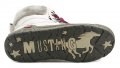 Mustang 1290-607-100 krémová dámská zimní obuv | ARNO.cz - obuv s tradicí