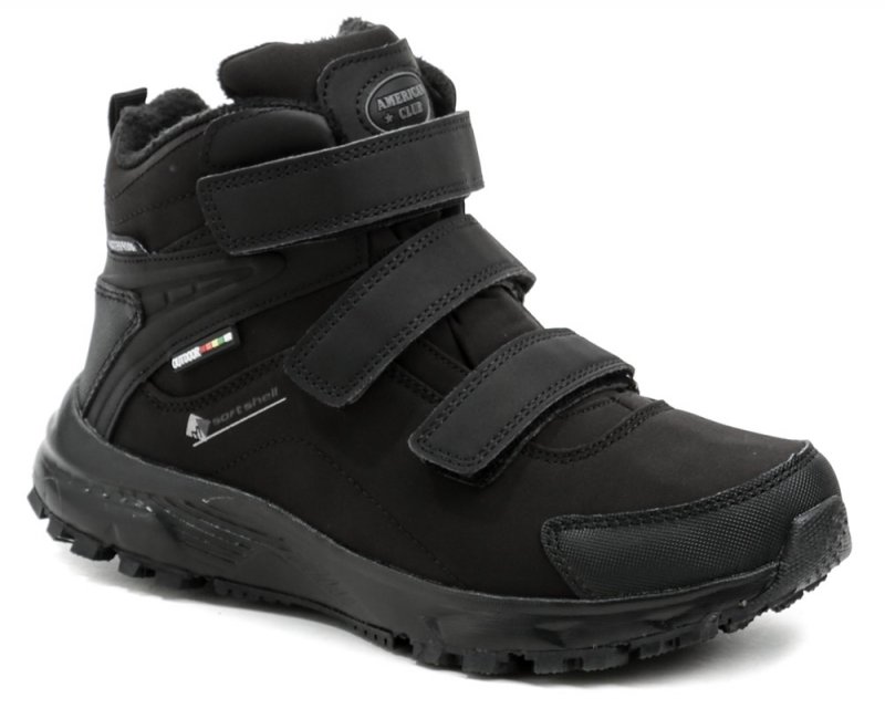 American Club HL22-21 černé zimní boty | ARNO.cz - obuv s tradicí