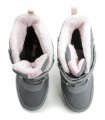 American Club RL-23-21 šedo růžové dětské zimní boty | ARNO.cz - obuv s tradicí
