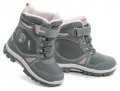 American Club RL-23-21 šedo růžové dětské zimní boty | ARNO.cz - obuv s tradicí