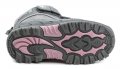 American Club HL-39-21 šedo růžové dětské zimní boty | ARNO.cz - obuv s tradicí